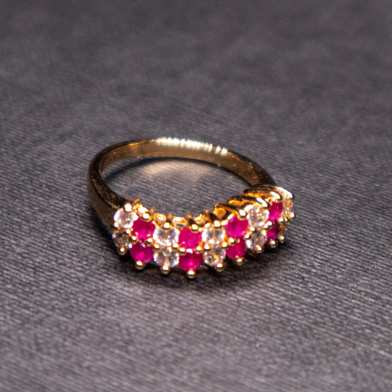 Pink Zircoon Ring